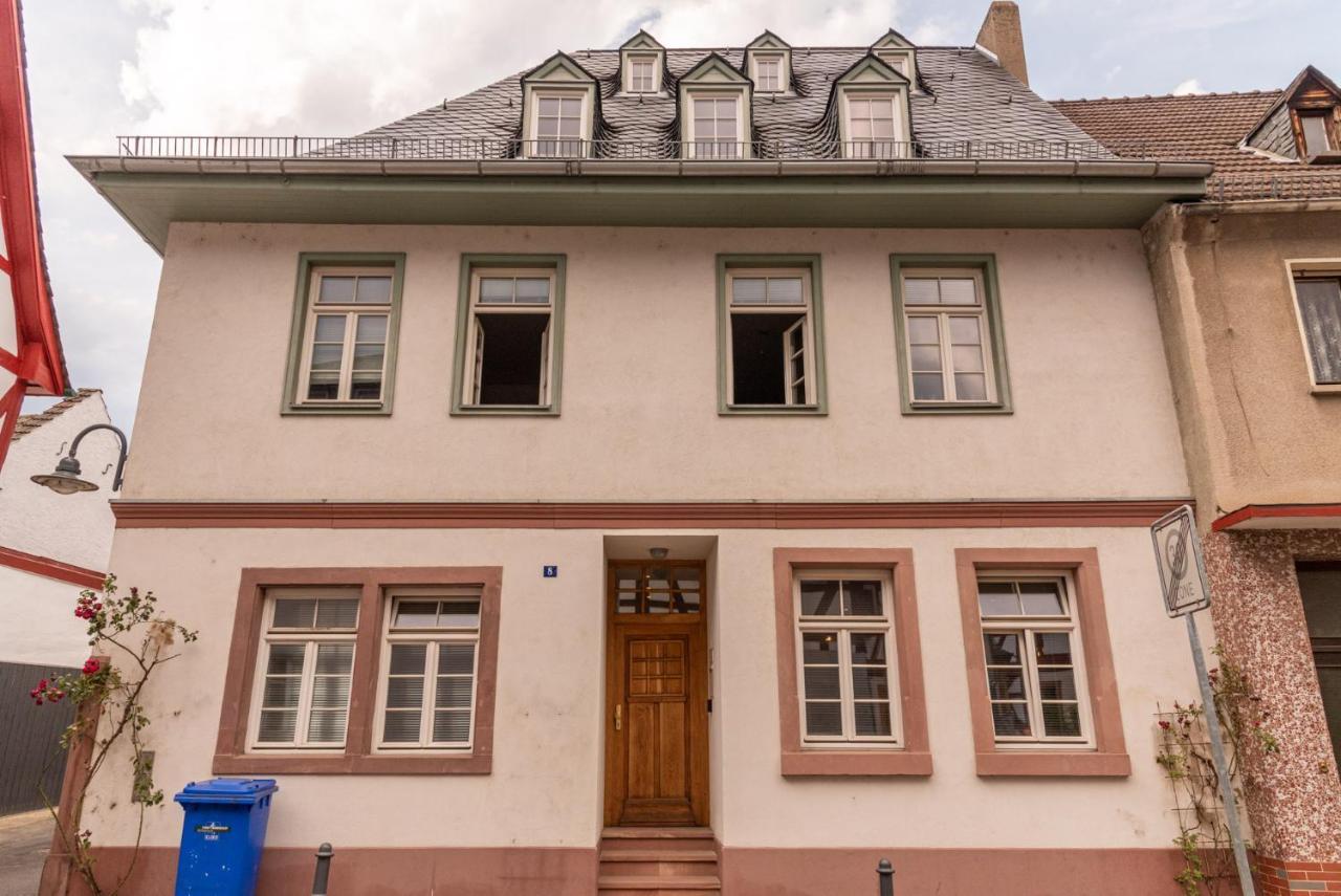 Designer Unterkunft In 15. Jahrhundert Altbau 75 M² Fuer Max. 4 Personen Apartment Eltville am Rhein Bagian luar foto